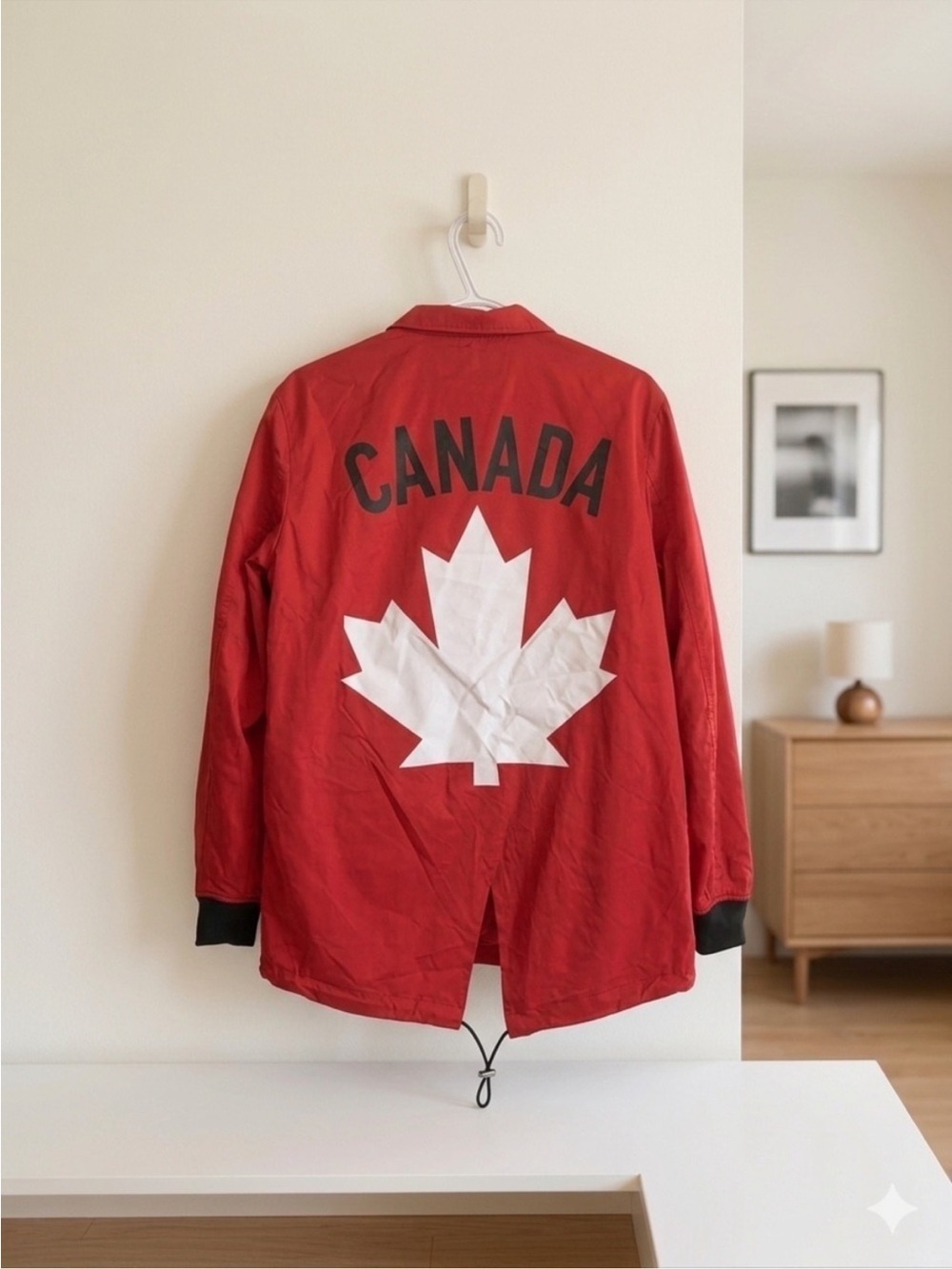 Title: DSQUARED2 x Hudson's Bay Team Canada Rio 2016 Paralympic Jacket - Men's M